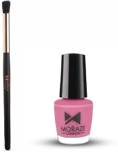 moraze Combo Pack Of Mini Nail Polish With Makeup Brush-picture-14