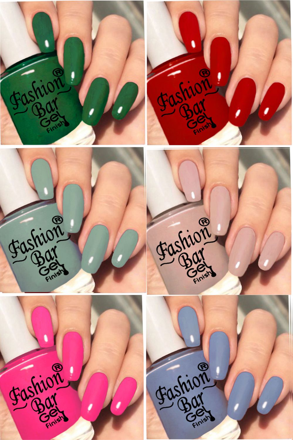 Quick Drying Long Lasting High Shine Nail Polish For Women and Girl T767 Multicolor-image-44