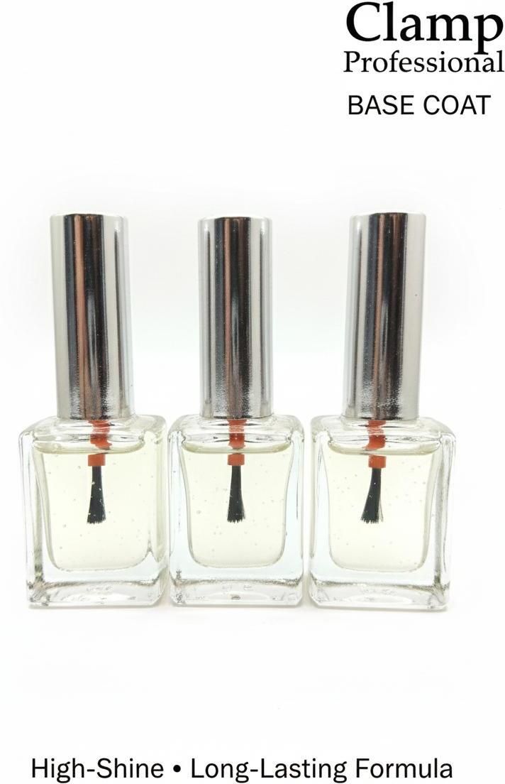Fast Dry Nail Polish Long Lasting Waterproof Clear transparent Glossy(pack of 3) transparent-image-44
