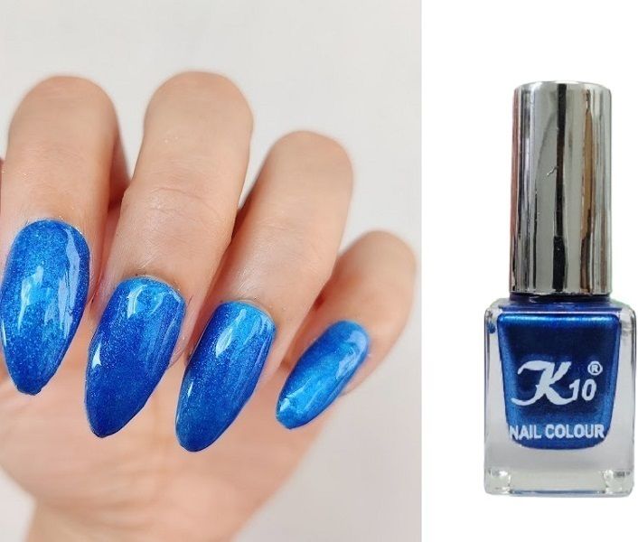Quick dry Long lasting Nail Polish 12 ML Blue-image-48