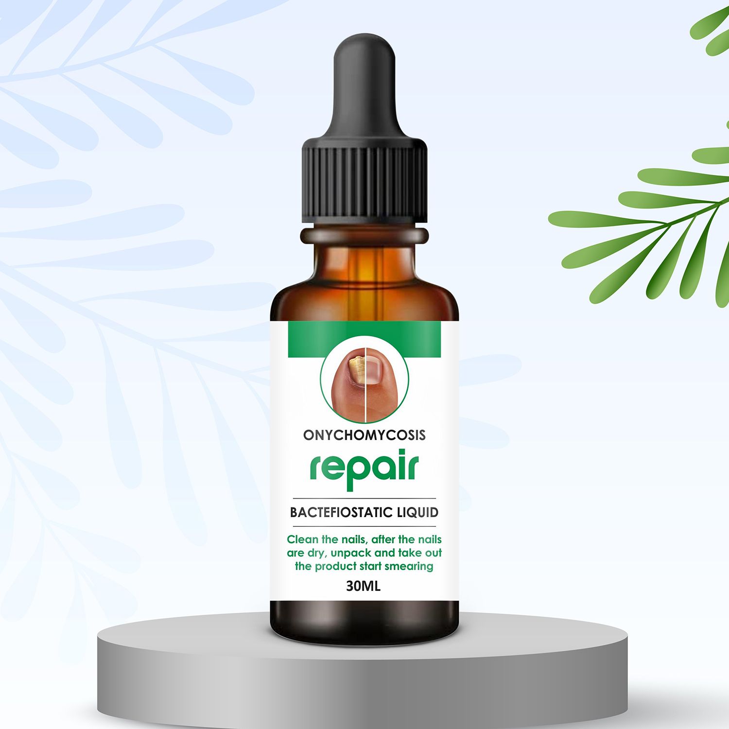 Fungal Nail Treatment Liquid | Repair & Removal Solution for Nails (30 ml) Clear