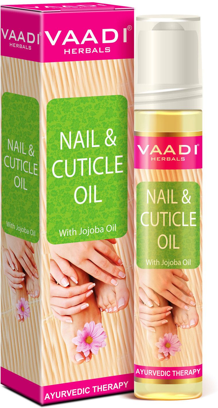 Herbals Nail & Cuticle Oil with Jojoba Oil Transparent