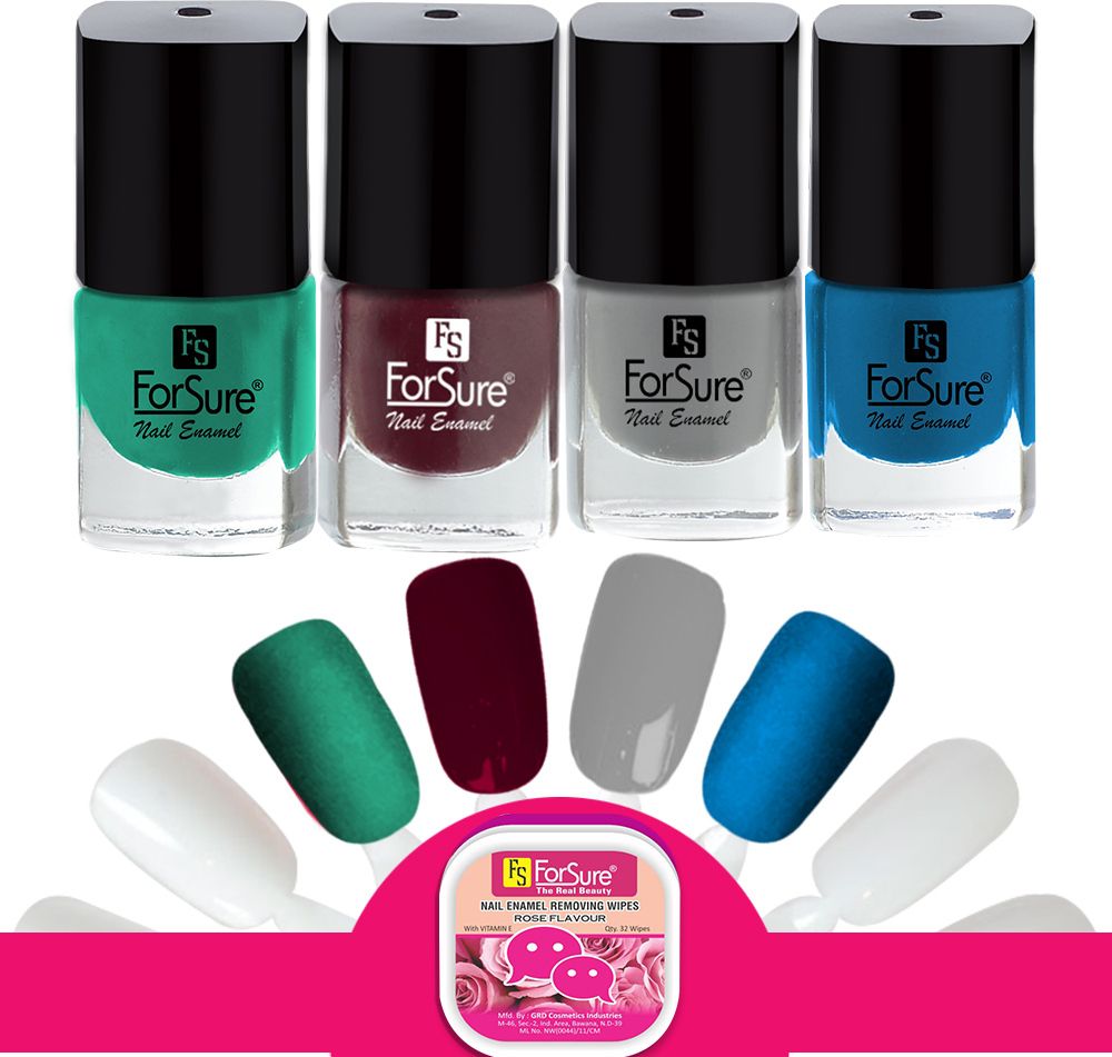 forsure Premium Quick Dry Gel Nail Polish Nail Art Combo Pack (5ml Each)-picture-10