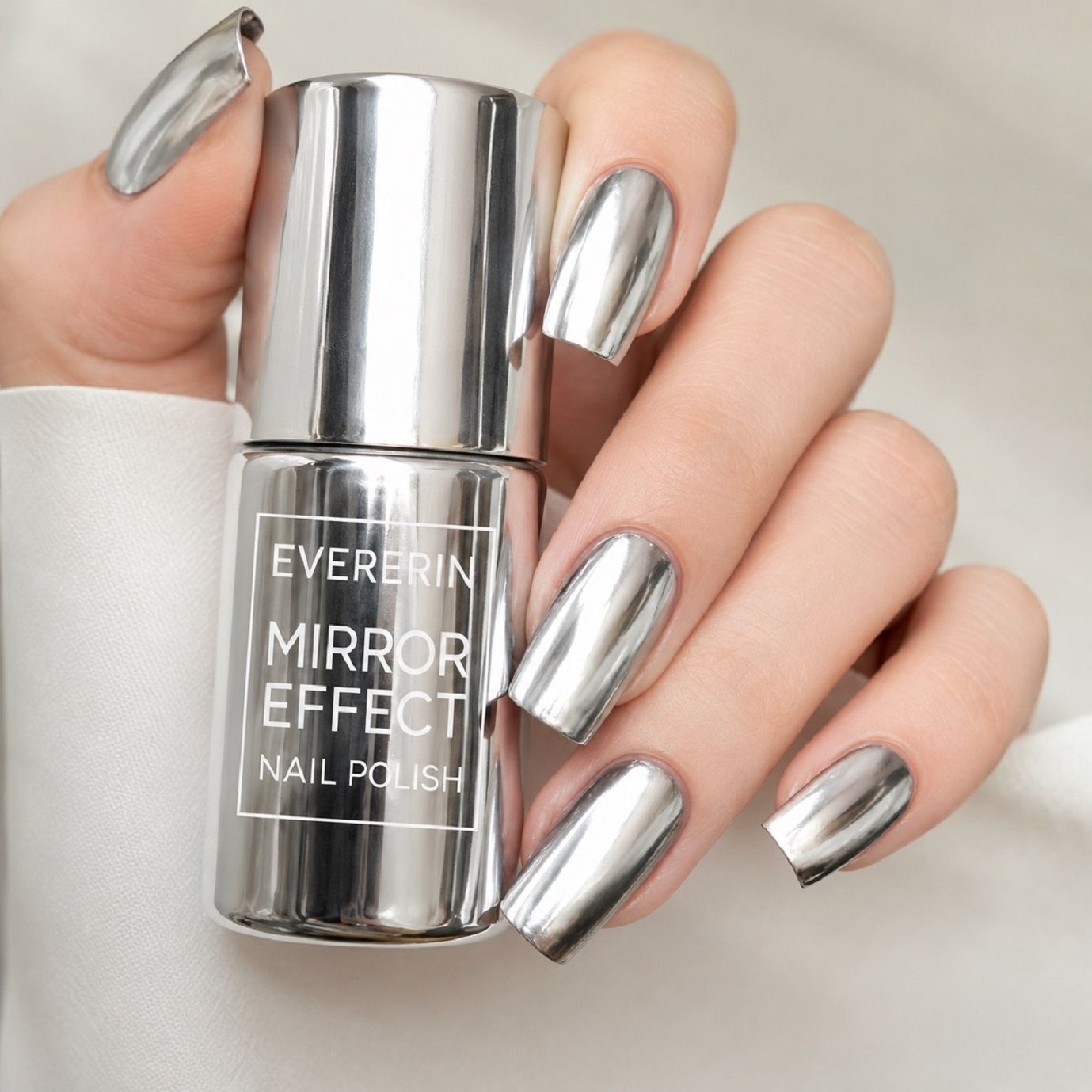 evererin Long Lasting Nail Paint Silver silver-picture-26