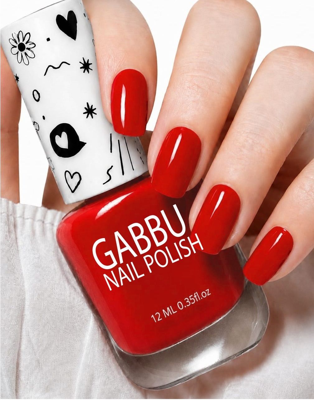 High Pigmented & Long Stay Unique Dull Matte Finish Nail Polish TAMATO RED-image-20