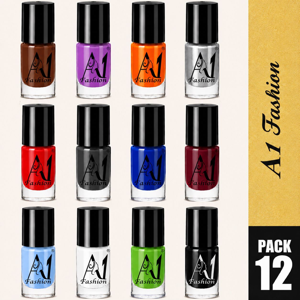 a1fashion Nail Polish Premium Quality Multicolor-picture-39