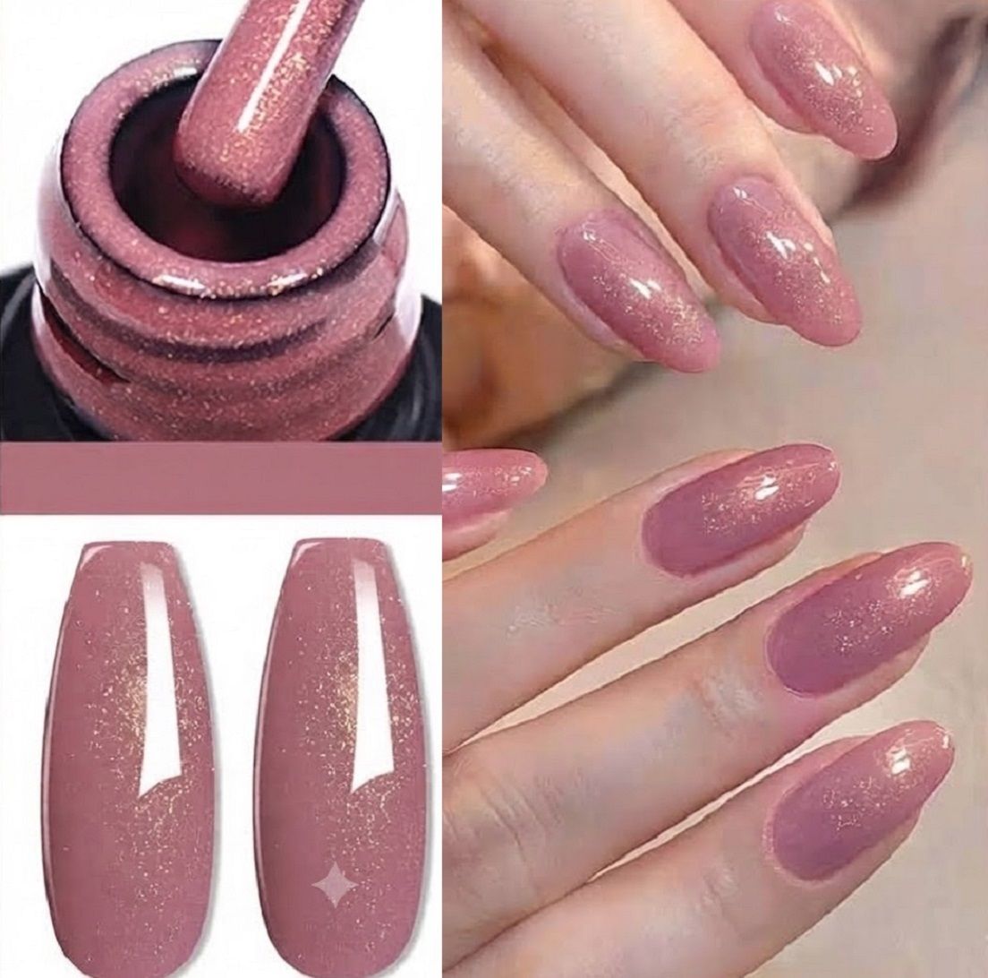 Adjd shimmer gel shine smooth application nail paint Price History ...