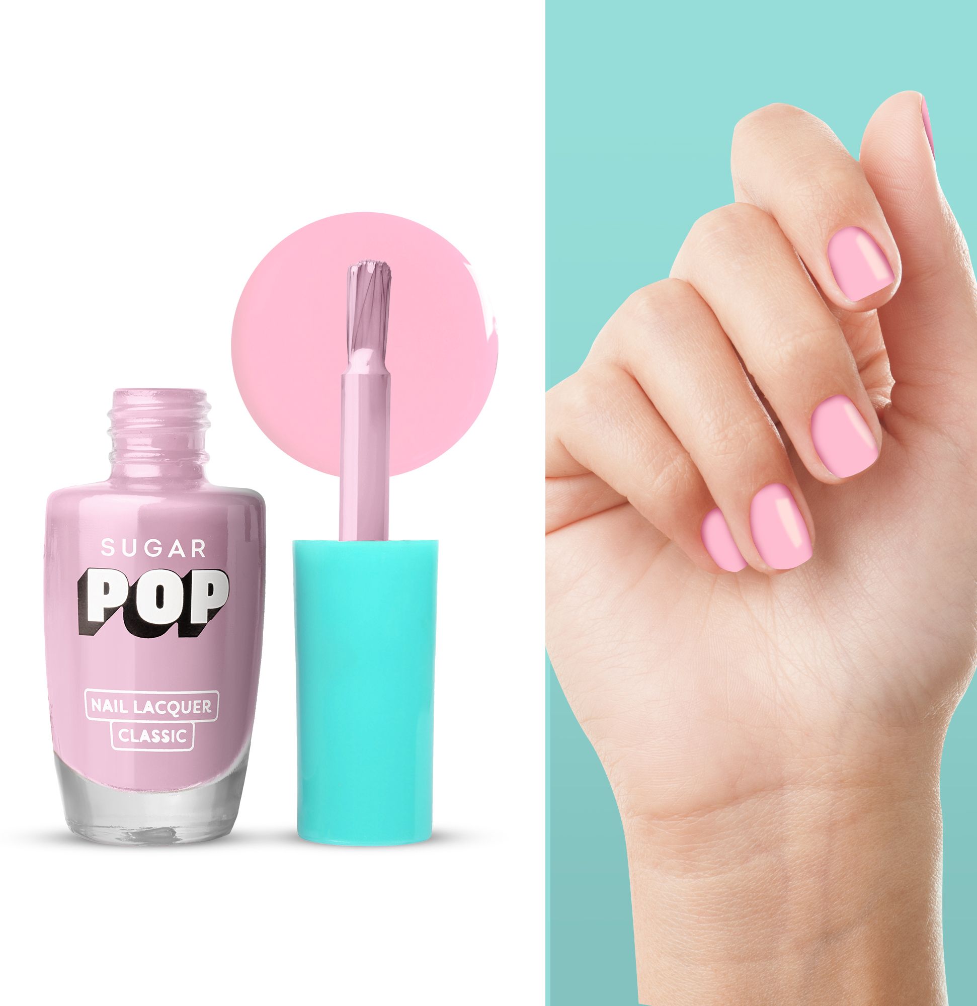 sugar pop Nail Lacquer 02 Bubblegum Dreams | High Shine | Chip Resistant | Quick Drying 02 Bubblegum Dreams-picture-36