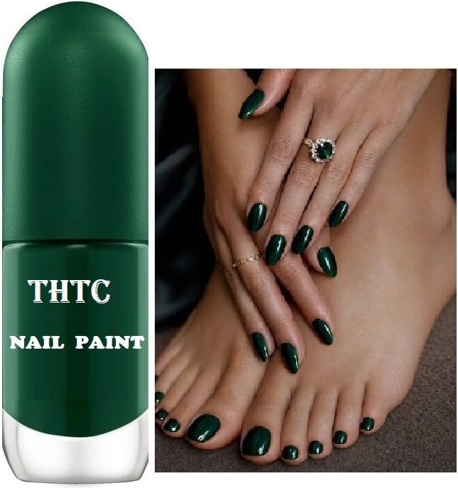 thtc Professional Nail Enamel – Smooth & Even Application DEEP GREEN-picture-46