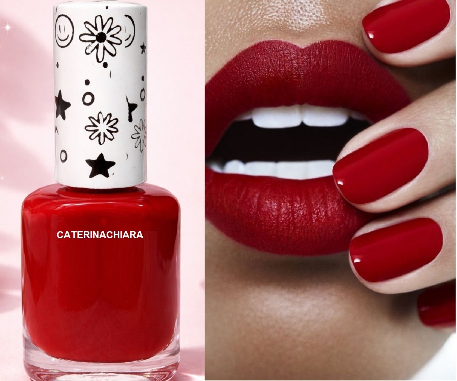caterinachiara Smooth Application Highly Pigmented Nail Polish RED-picture-13