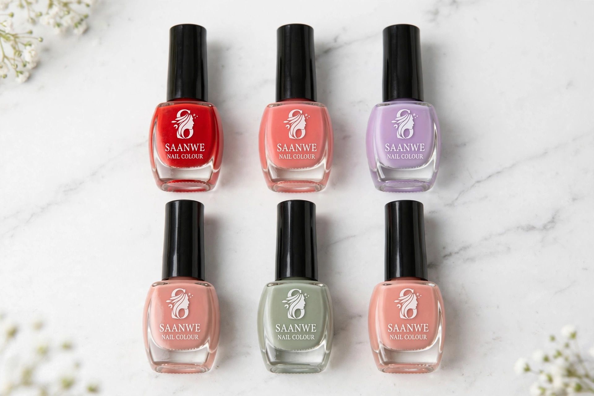 SHEWIN - Long Lasting Quick Drying Nail Polish - Women & Girls Combo Set Multicolor-image-26