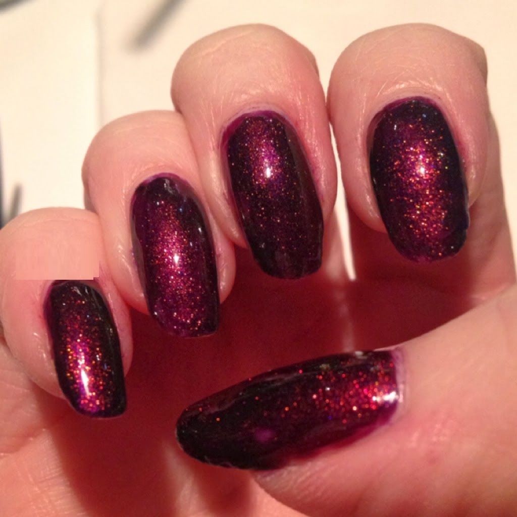 reimichi Sparkle Glitter Nail Polish & nail paint remover MULBERRY-picture-29