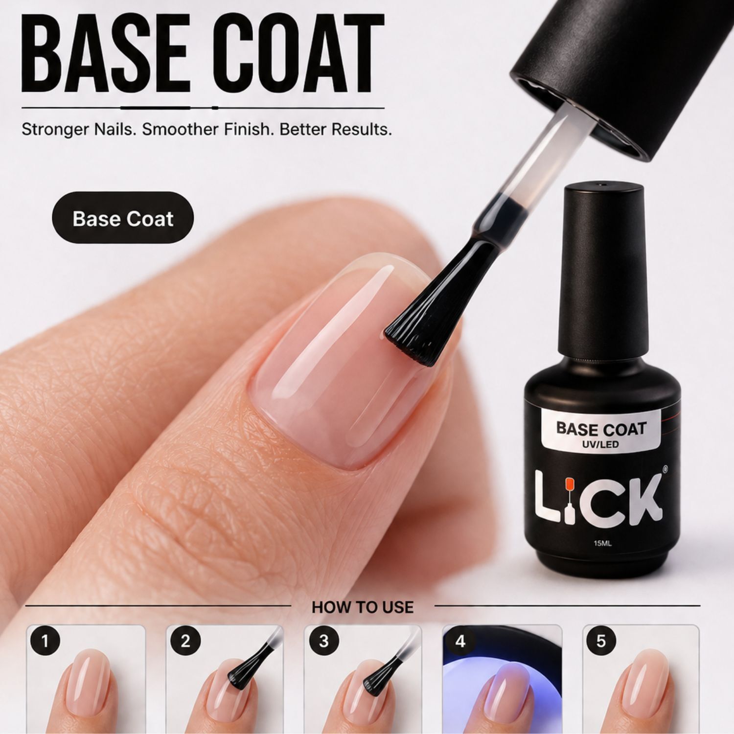 UV NAIL BASE COAT Base Coat-image-37