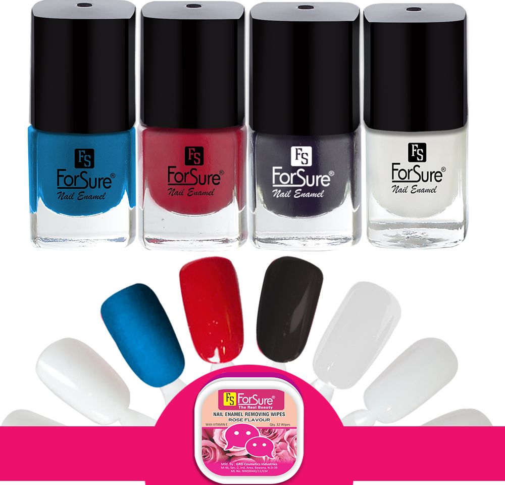 forsure Trendy Premium Quick Dry Gel Nail Polish Nail Art Combo Pack (5ml Each)-picture-26