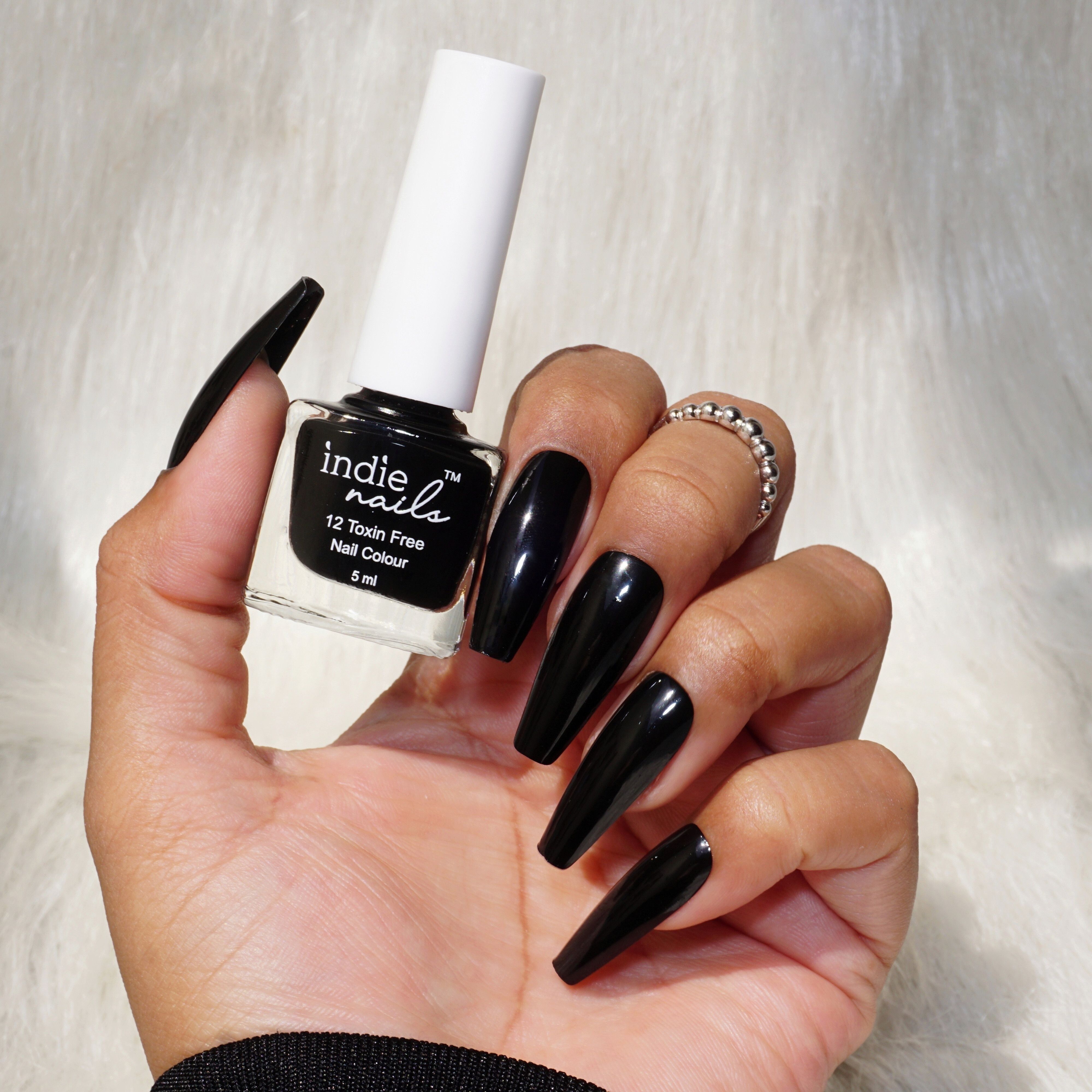 Midnight Affair. Black Nail Polish for Nail Art Midnight Affair-image-45
