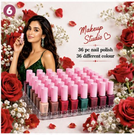 nail paint 36 pc box. 46 multi - Text Used For: ID, Variant, Title-image-16