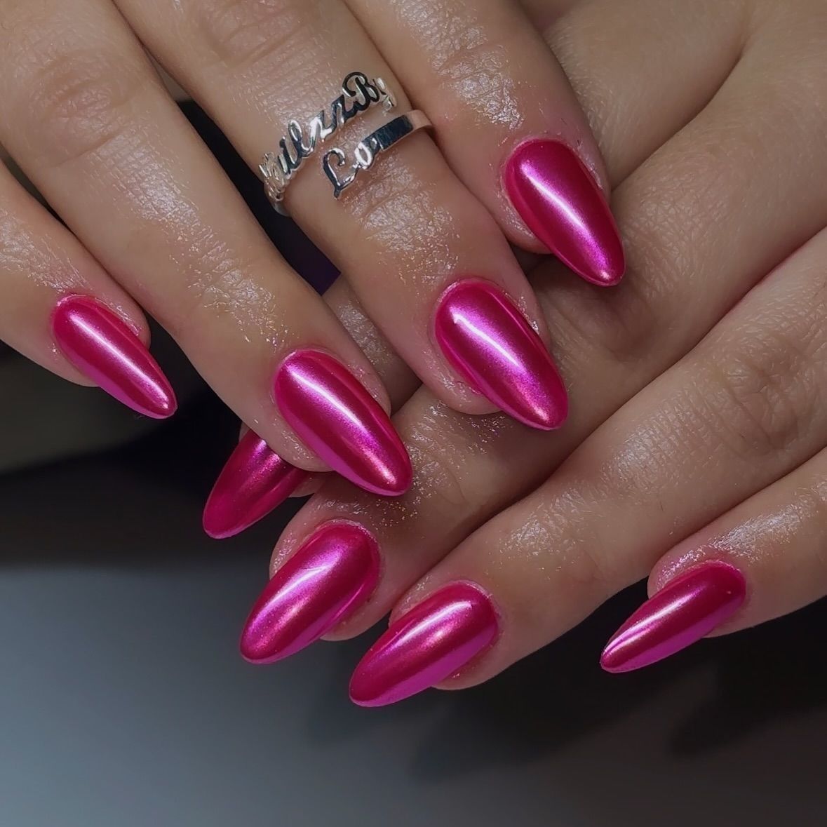 ROSE PINK Effect Chrome Nail Paint Metallic ROSE PINK-image-46