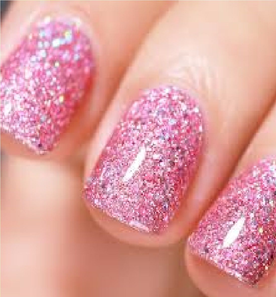 luipui pink glitter nail polish and red matte nail polish pack of 2 PINK, red-picture-10