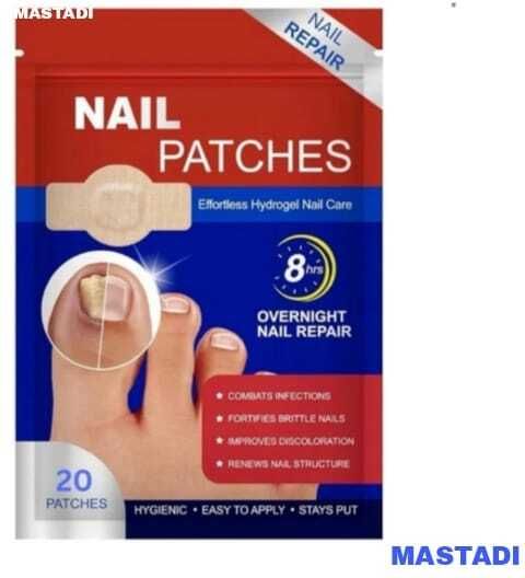 Fungal Nail Patch Natural Fungal Treatment for Damaged Nails (Pack of 20) Nail Sanding Pad