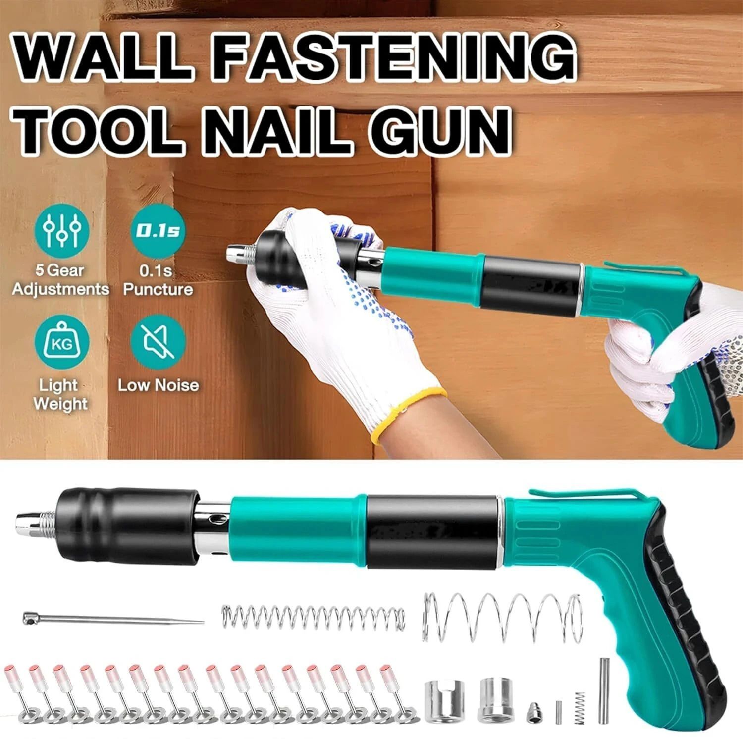 PKNG1 Portable mini fixer Furniture Pressure Cordless Nail Gun Pneumatic Nailer PKNG1 CordlessNailer-image-41