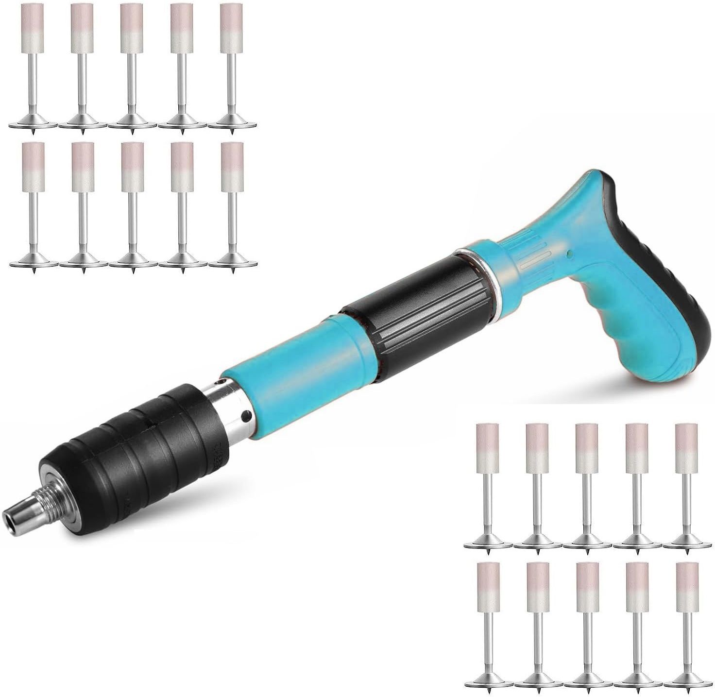 Hand Operated Staple Gun for Upholstery and Furniture Portable Nail Wall Fastening Tool For Cement Wall Cordless Nailer-image-19