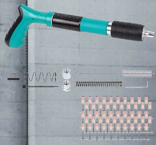 valorace Nail Gun Manual Steel Nail Gun Tool, Concrete Nail Gun Cordless Nailer Z10 Concrete Wall Nail Gun Tool with High Impact Steel Body Cordless Nailer Z10 Cordless Nailer-picture-33