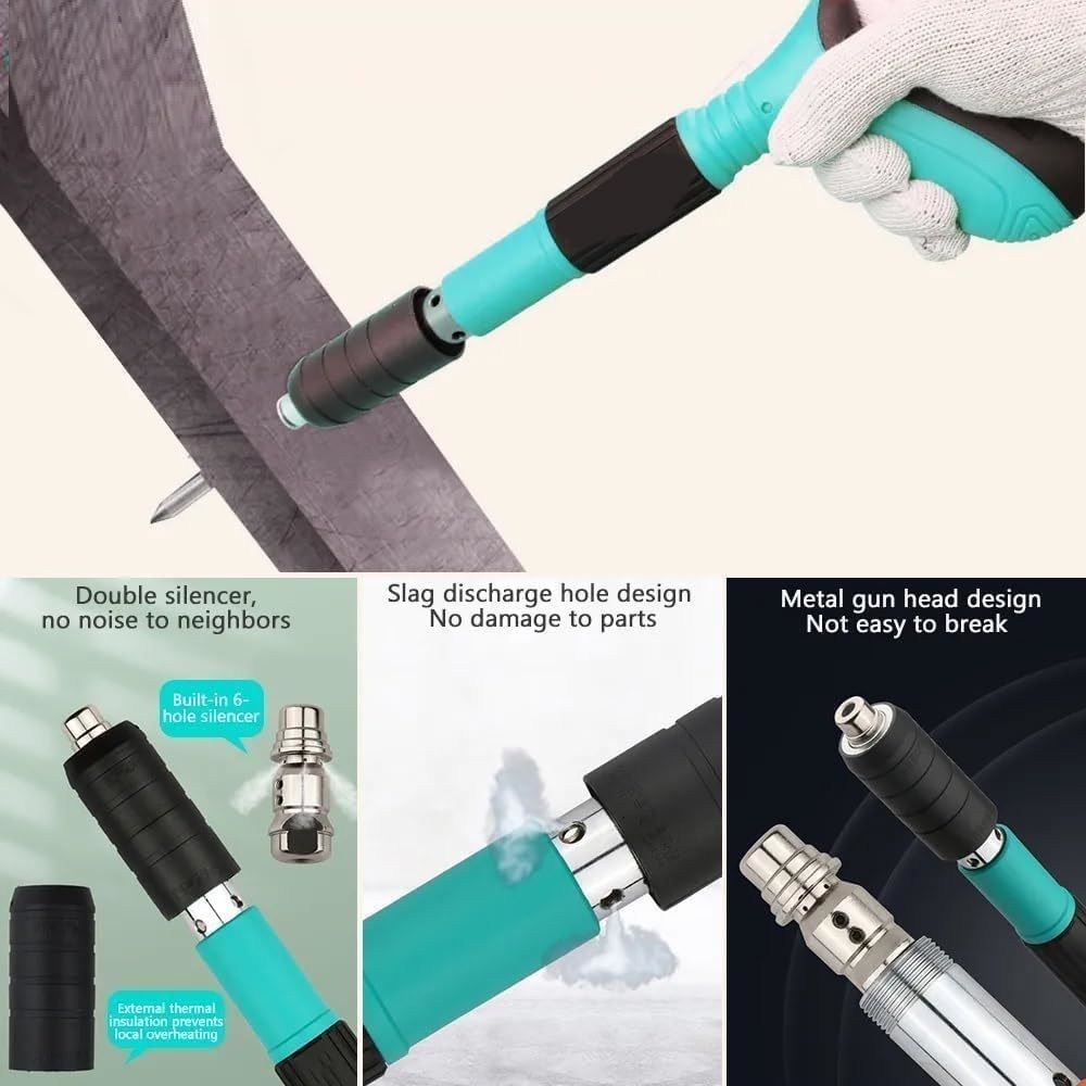 Durable Manual Stapler for Wood and Upholstery Concrete Wall Mini Nail Fixation Tool Cordless Nailer-image-47