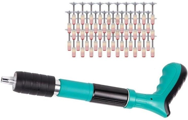 Heavy Duty Manual Tacker for Upholstery Projects Power Tool NAIL GUN & 12 NAIL Cordless Nailer-image-24