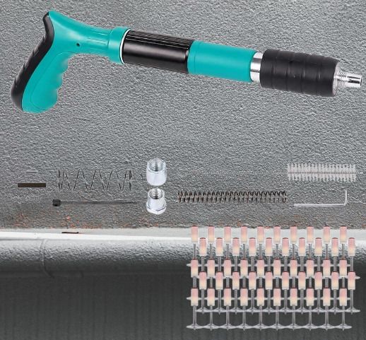 valorace Nail Gun Manual Steel Nail Gun Tool, Concrete Nail Gun Cordless Nailer Z6 Concrete Wall Nail Gun Tool with High Impact Steel Body Cordless Nailer Z6 Cordless Nailer-picture-27