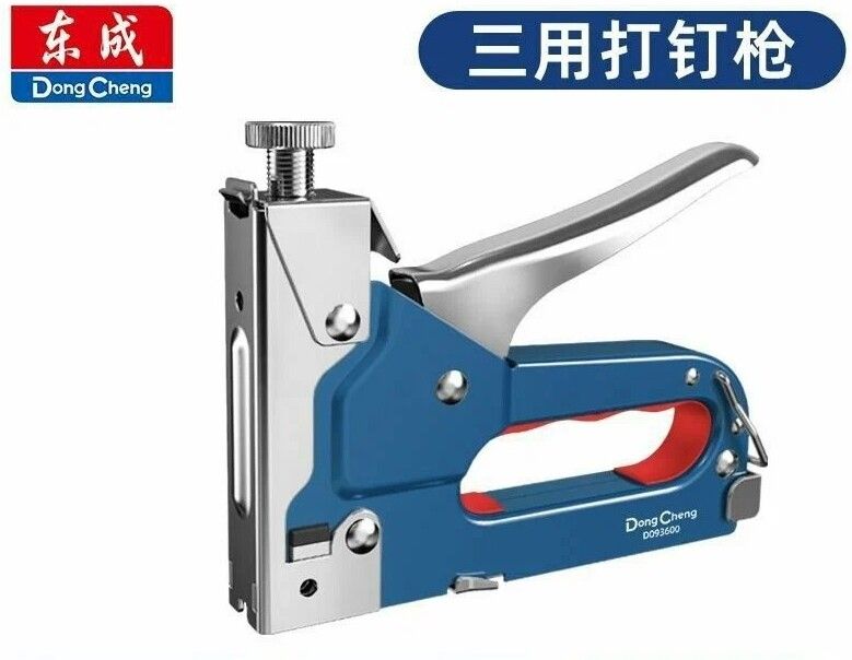 3 In 1 Staple Gun three-in-one -Steel Housing | Compatible with 3 Staple Types | Depth Control Knob|Soft Rubber Handle | 3-in-1 Staple Gun | Compact, lightweight Cordless Nailer-image-18