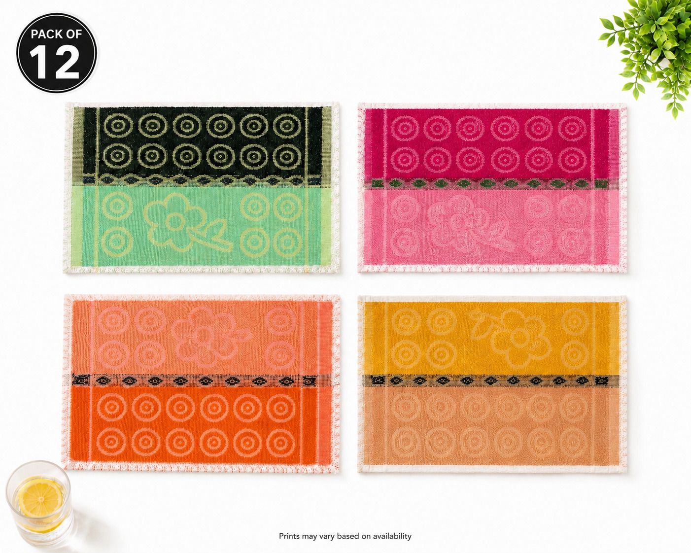 Trendy Kitchen Napkins/ Lunch Towels Multicolor Cloth Napkins-image-5