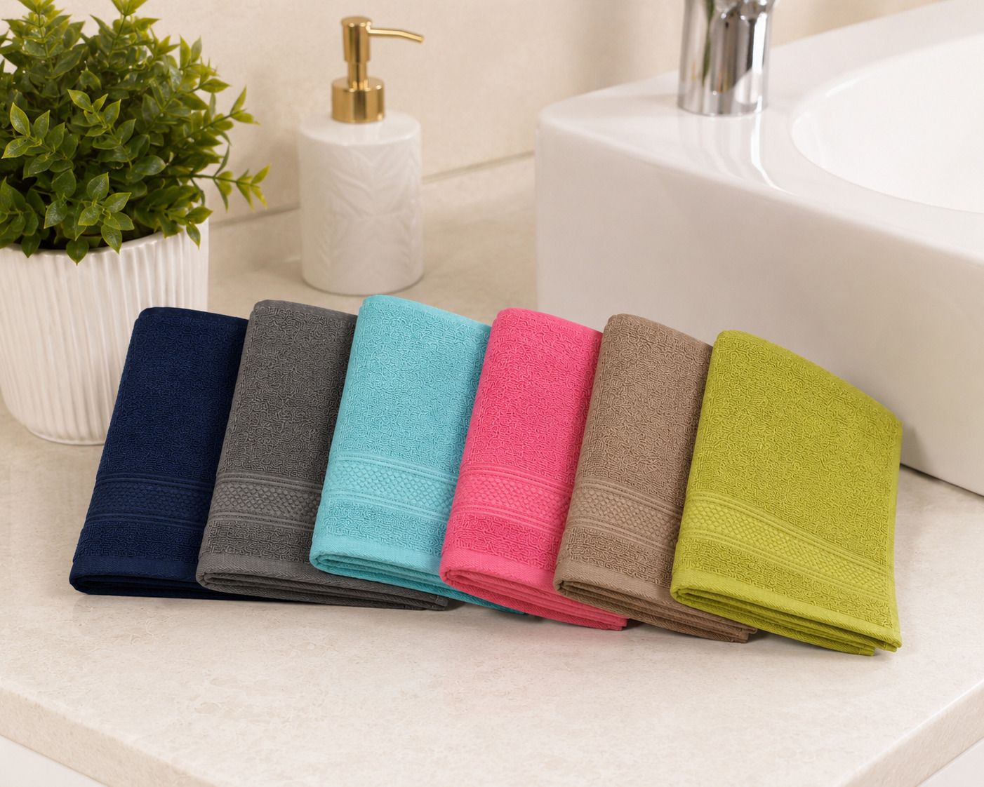 tanu MLT-COL-6PC Multicolor Cloth Napkins-picture-45