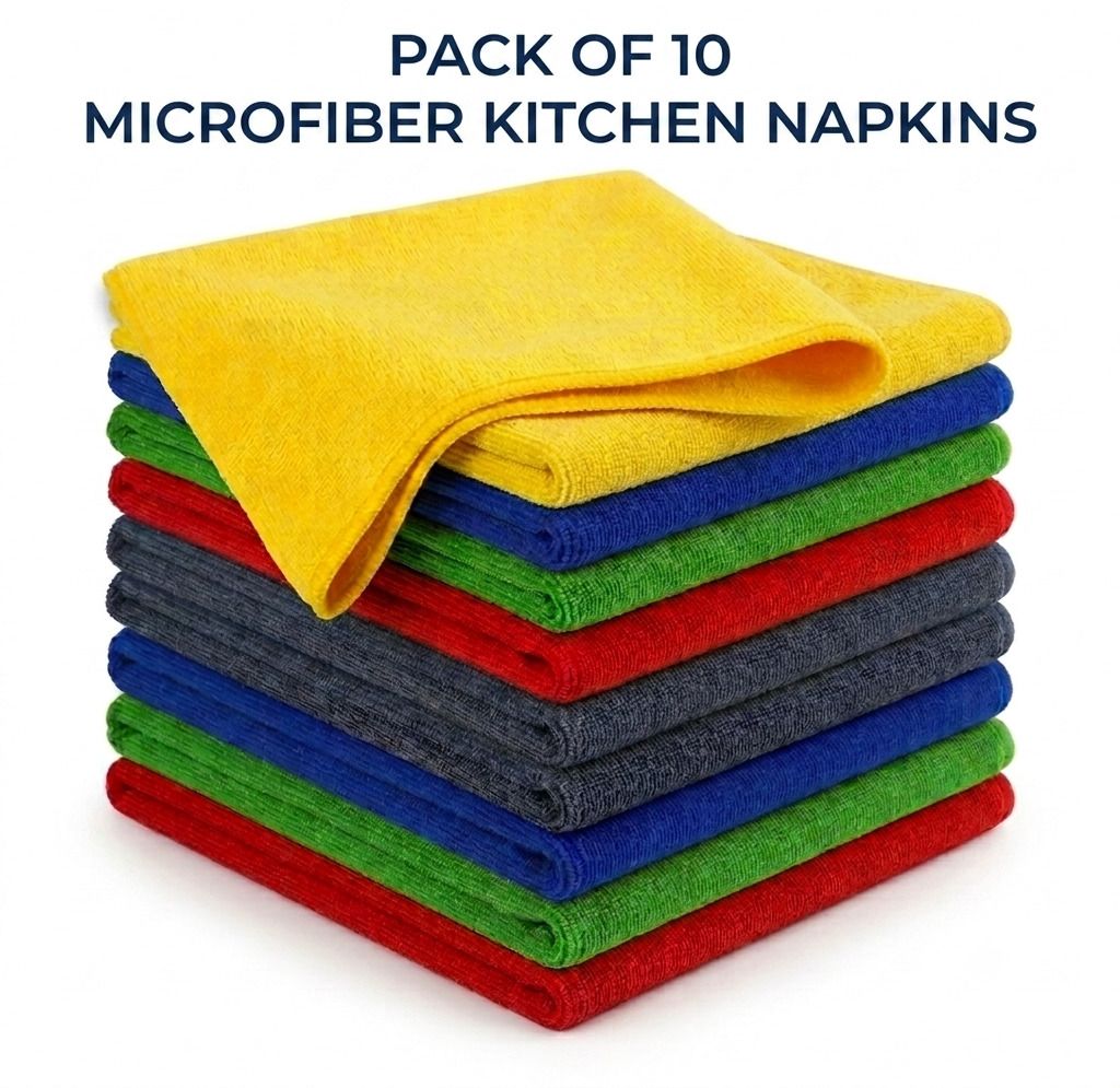goodsgarden Reusable Microfiber kitchen napkins for cleaning kitchen Multicolor Cloth Napkins-picture-0