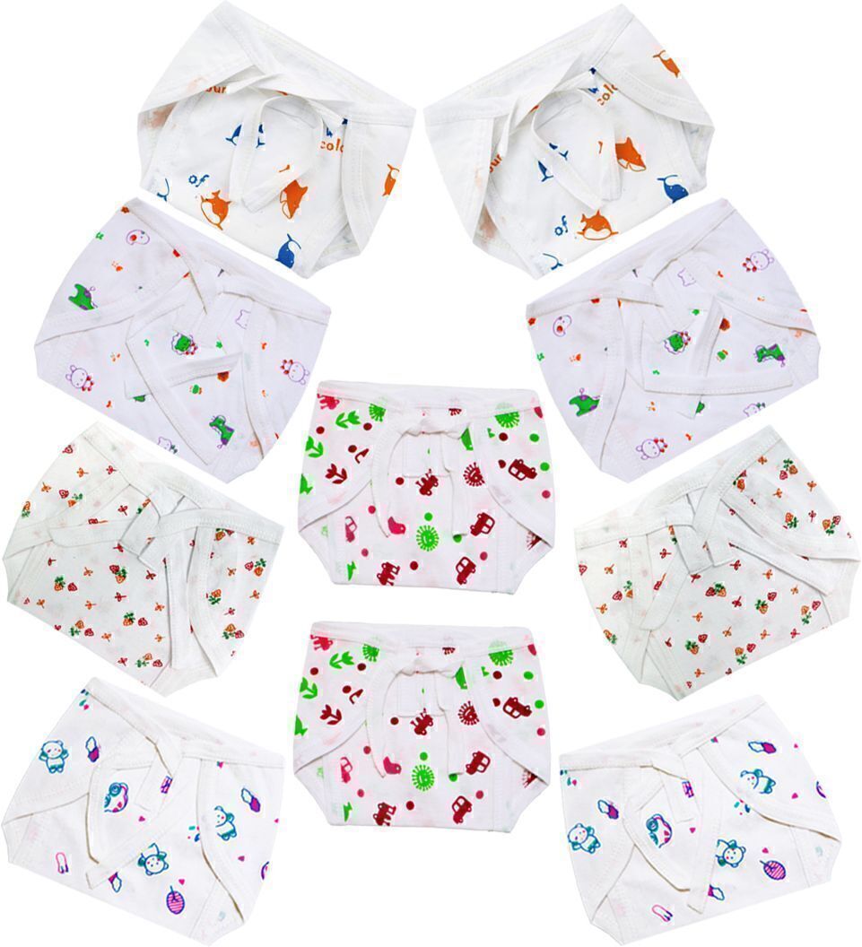 don care Cotton Baby Essentials Langot Pack of 10-picture-31