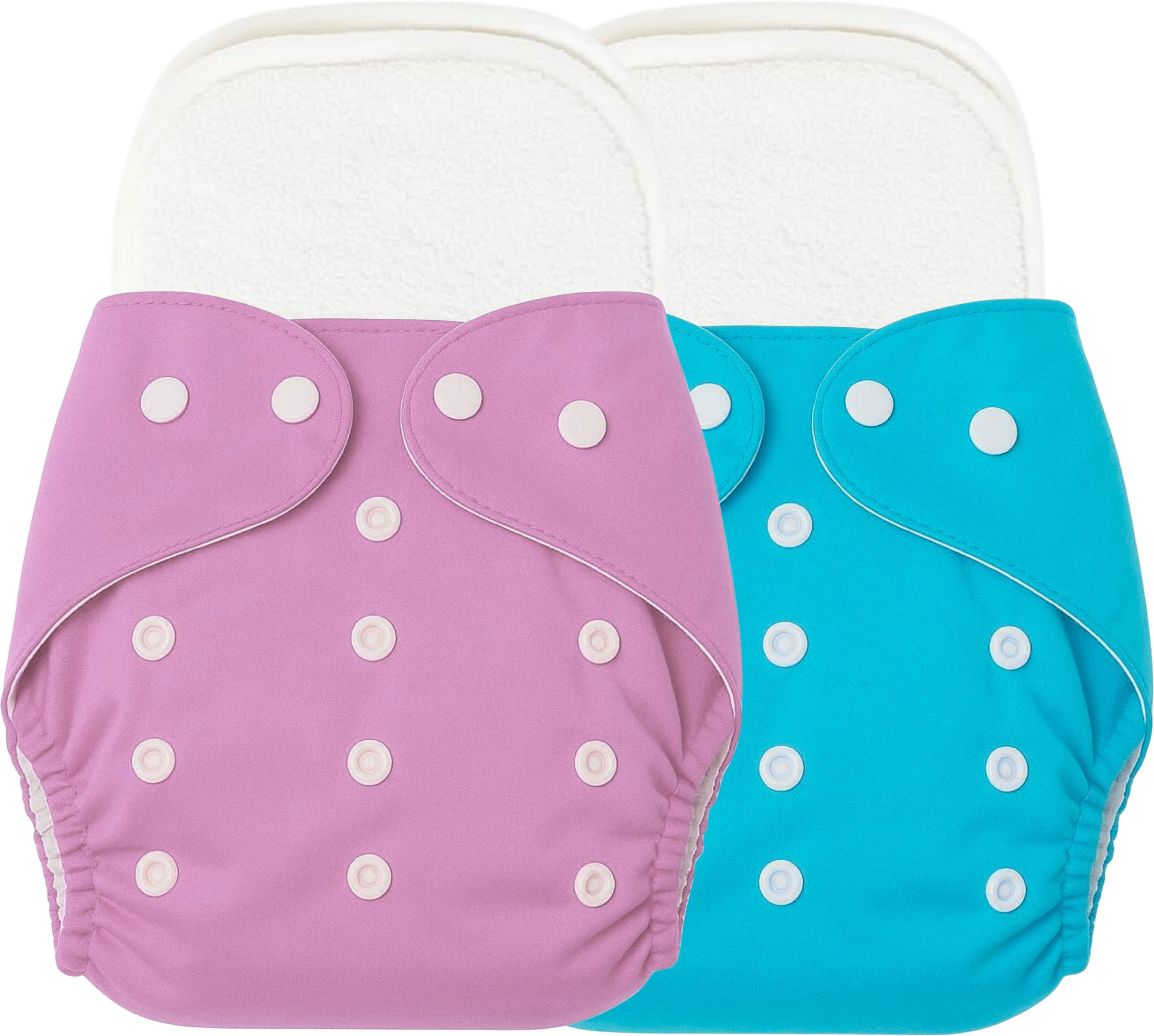 shukan Pack of 2 nappy for newborn baby cotton diaper-picture-31