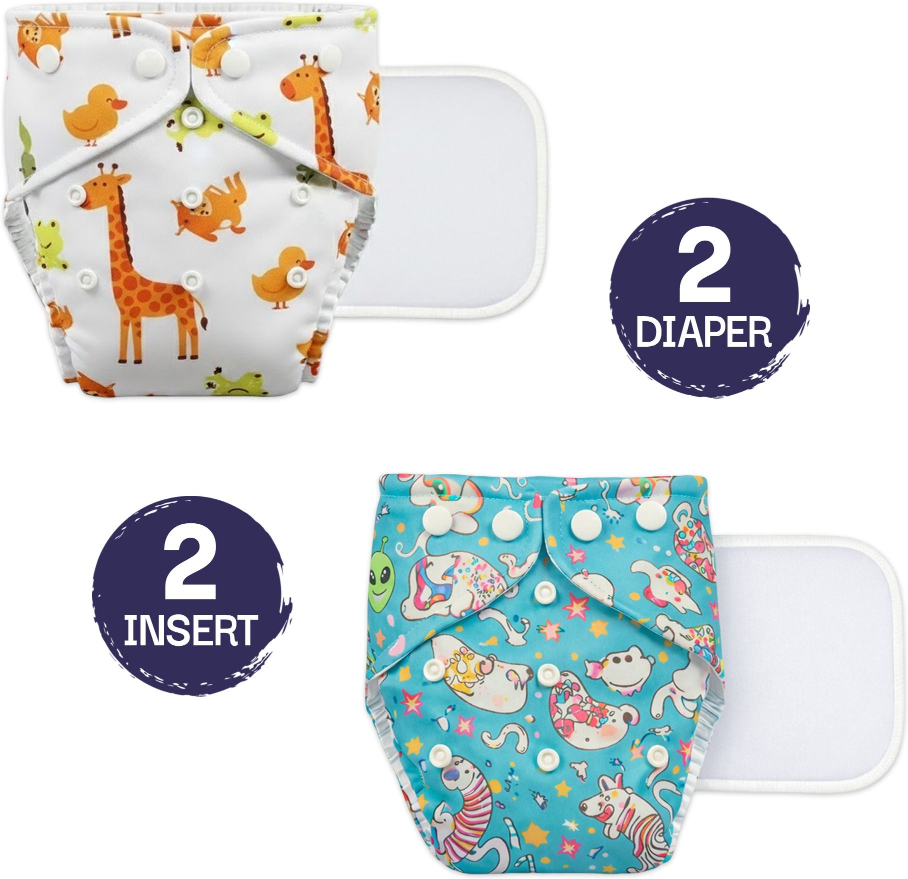 Reusable Cloth Diapers for Boys & Girls-image-19