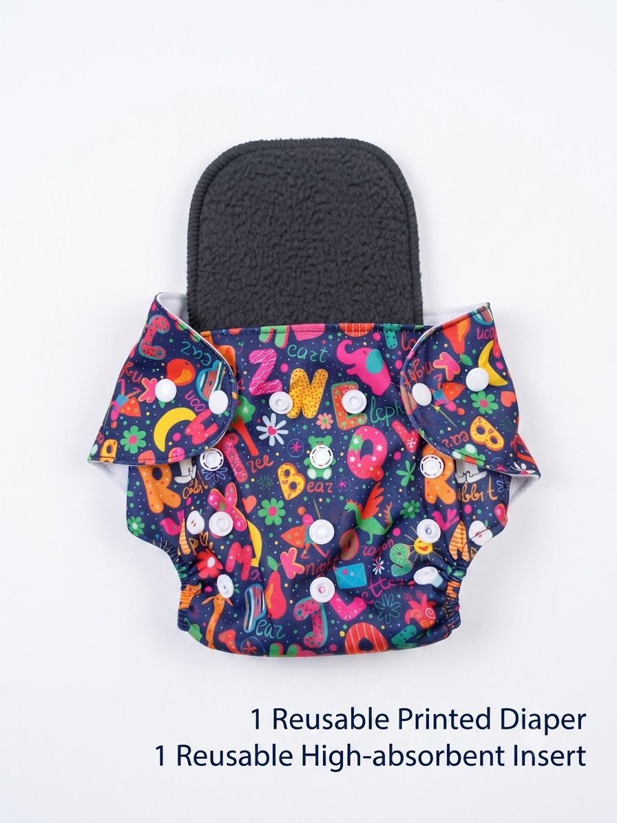babepanda Printed Cloth Diapers and Inserts for baby/washable & reusable Diapers, Nappy-picture-30