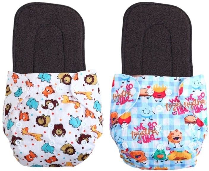 Free Size Reusable Cloth Diaper With 2 Dry Feel Absorbent Soaker Pad (3M-3Y)tb25-image-30
