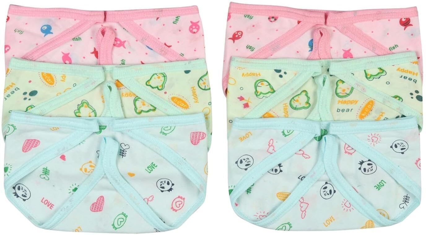 classy culture Reusable Baby Nappies for Newborns & Infants V SHAPE 0-3 MONTHS MULTICLOUR-picture-48