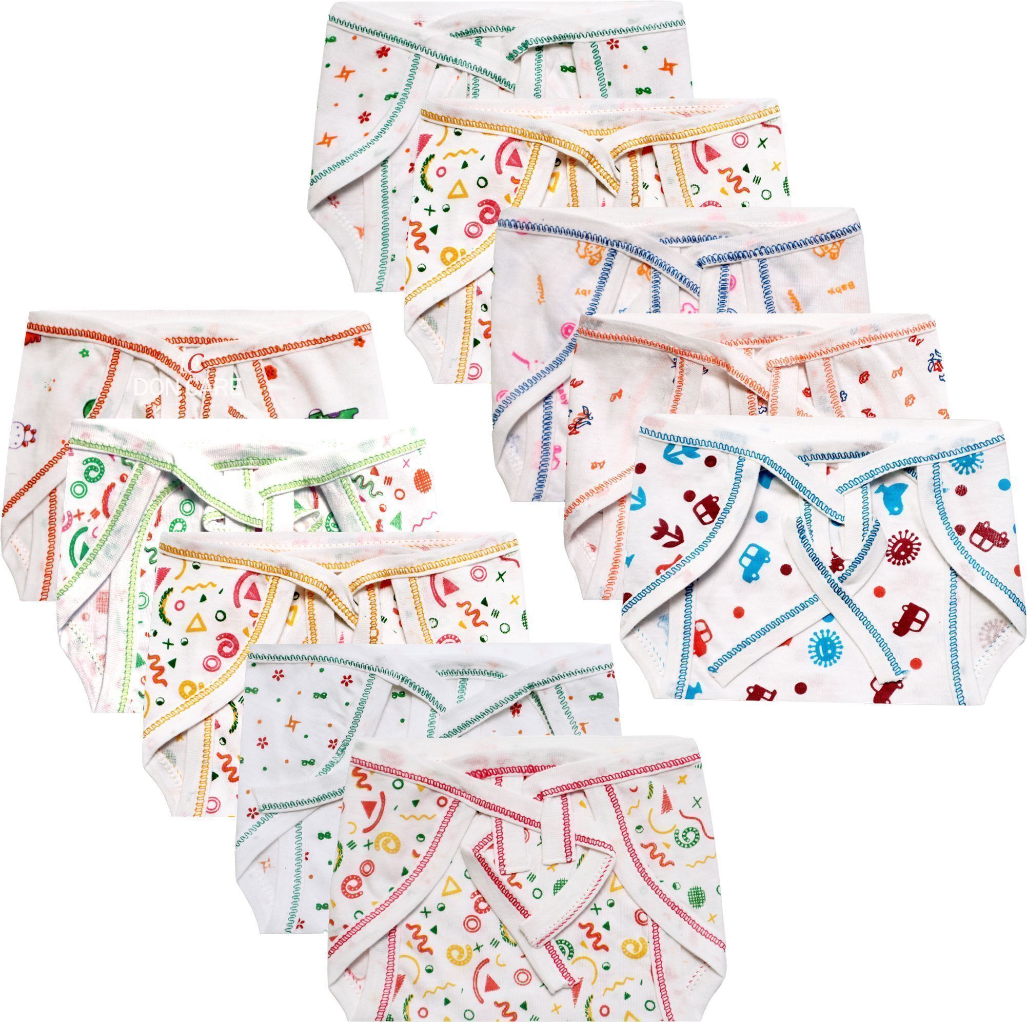 don care Newborn Hosiery Cloth Langot Pack of 10-picture-38