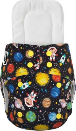 Reusable Cloth Diapers + Insert Pad | Adjustable, Freesize (3M-3Y) | Pack of 1-image-25