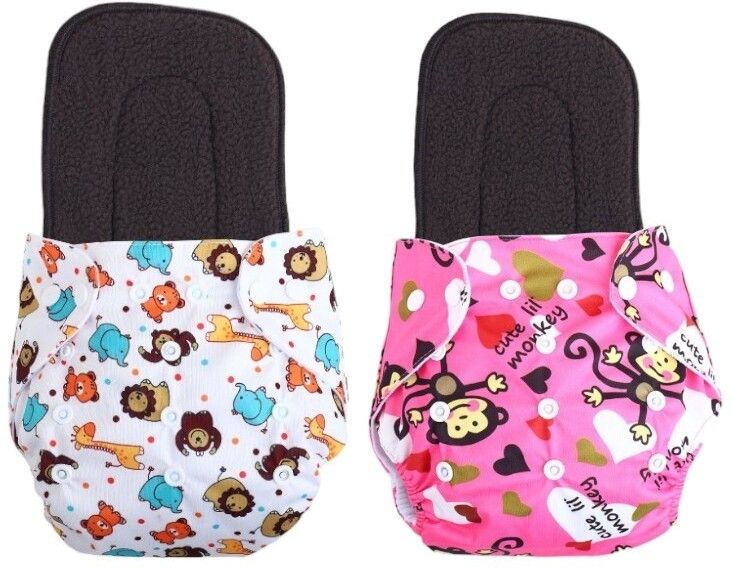 Free Size Reusable Cloth Diaper With 2 Dry Feel Absorbent Soaker Pad (3M-3Y)tb25-image-26