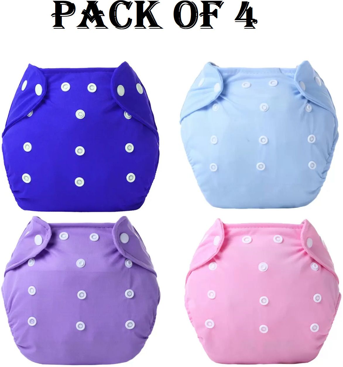 aldeco Washable & Waterproof Nappy 4 Adjustable For 0-30 Months.-picture-13