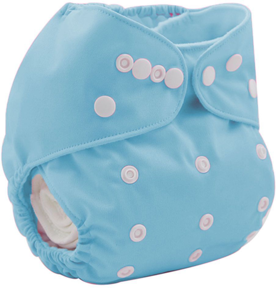 mopslik 1 Pc Cloth Diaper Nappy Reusable Washable Diaper Blue - No Insert-picture-46