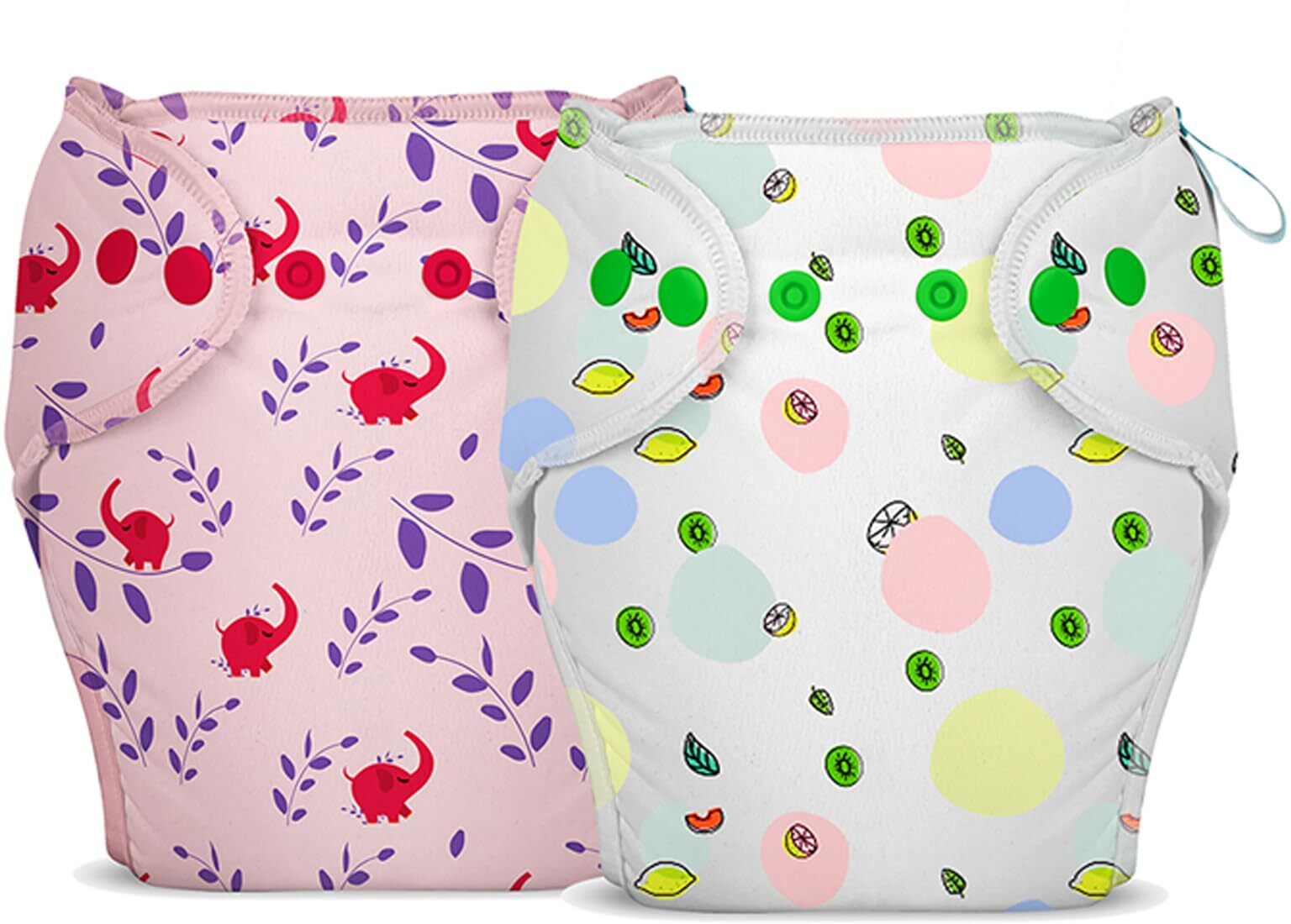 Baby Smart Nappy Reusable & Adjustable Cloth Diaper For Newborn (10-18 Months)-image-25