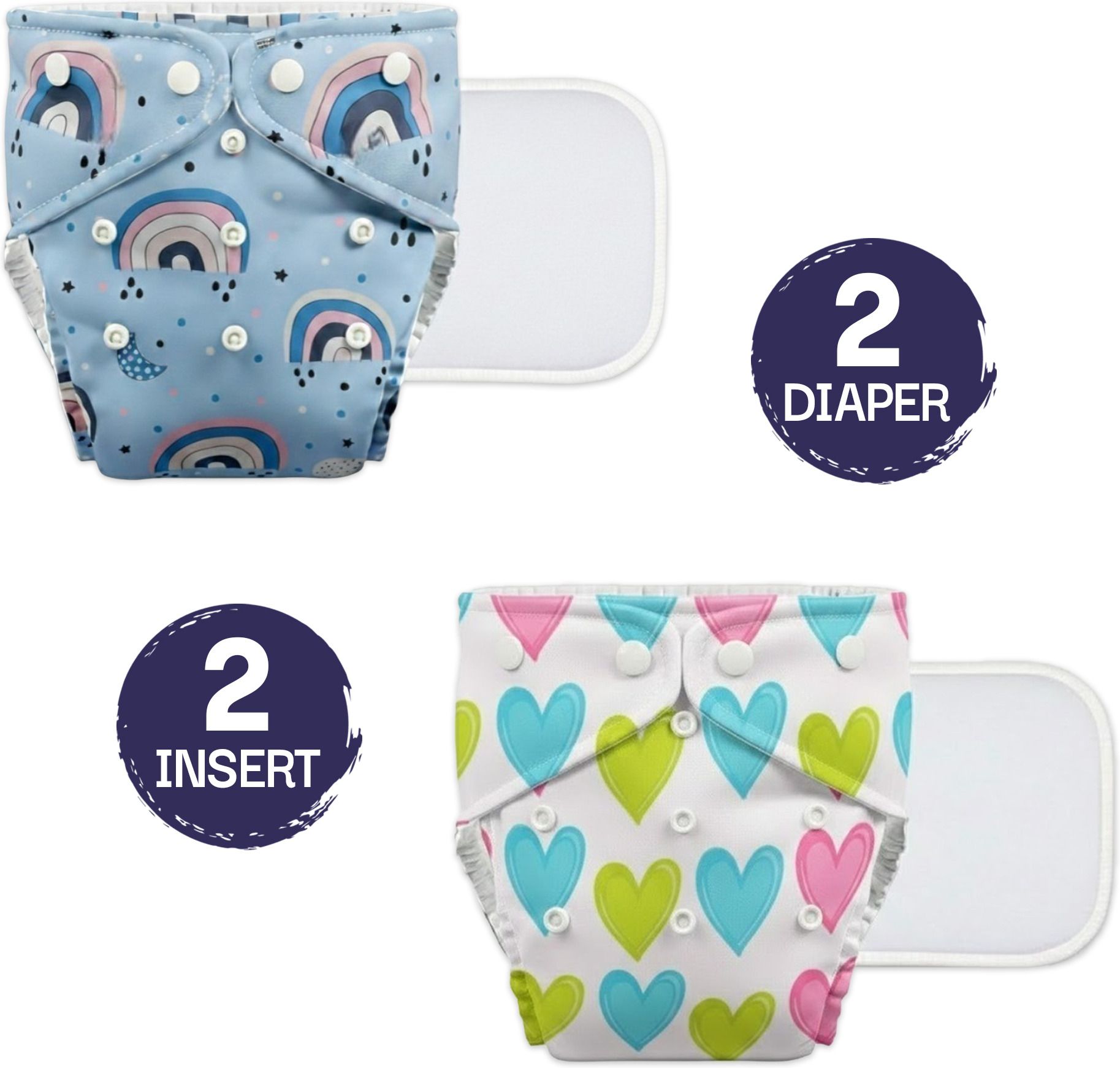 Reusable Cloth Diapers for Boys & Girls-image-13