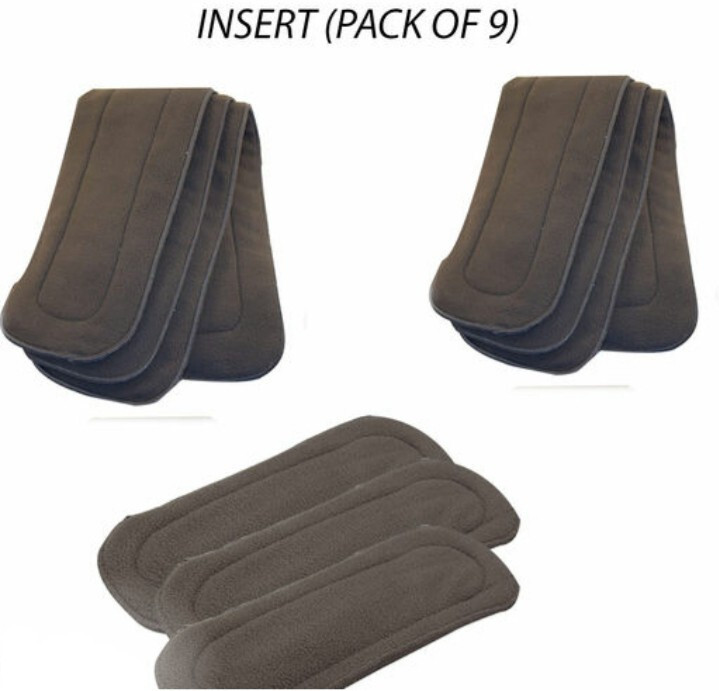 diptchy enterprises MN-5 LAYERS INSERT. Reusable, washable 5 layer baby diaper's insert ONLY image 1
