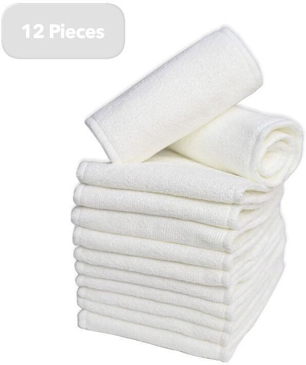 Washable & Reusable Wet-Free Adjustable White Liners, Insert Pads for Diapers-image-22