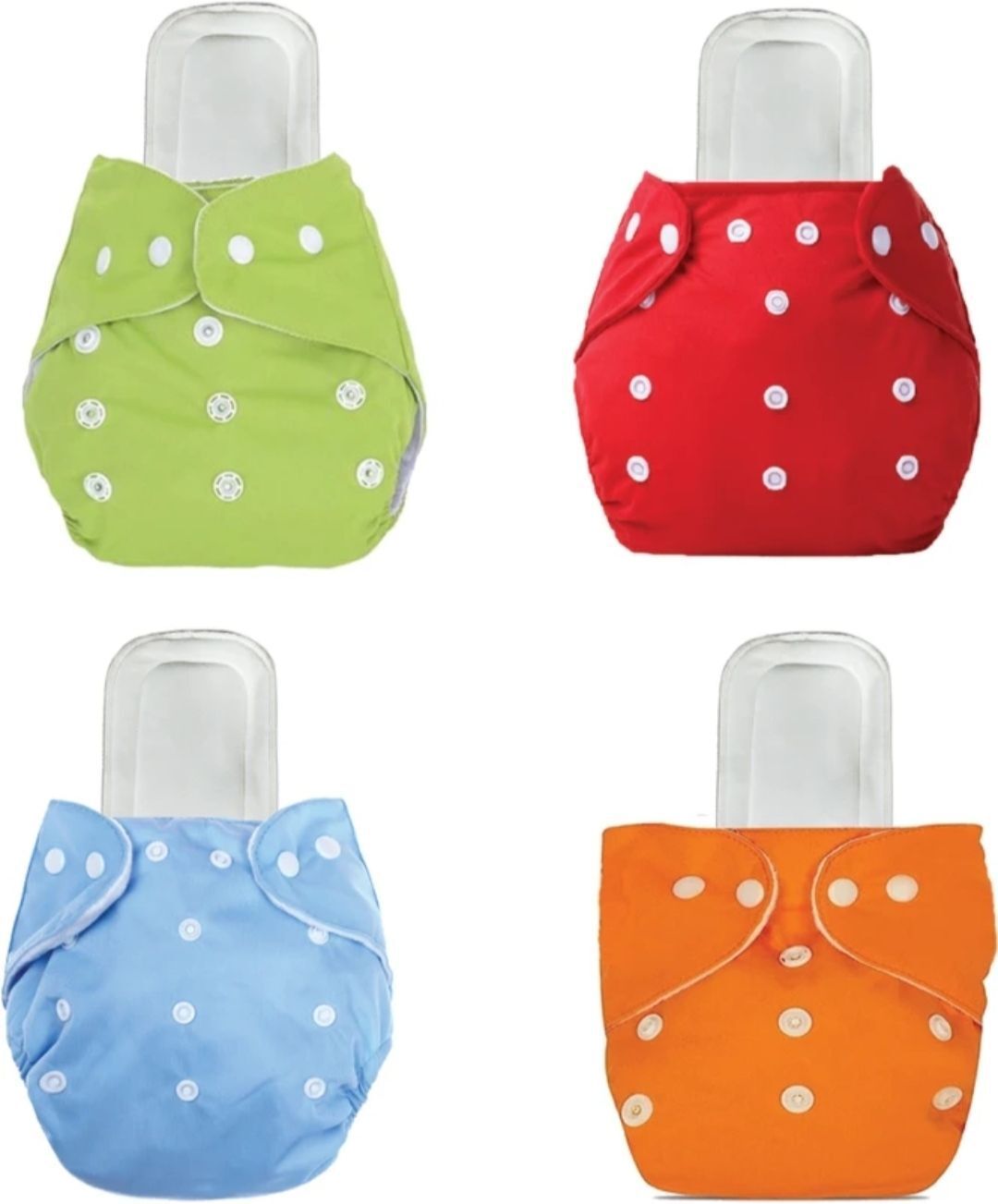 Reusable Baby Washable Adjustable Cloth button Diaper Nappies For Babies-image-33
