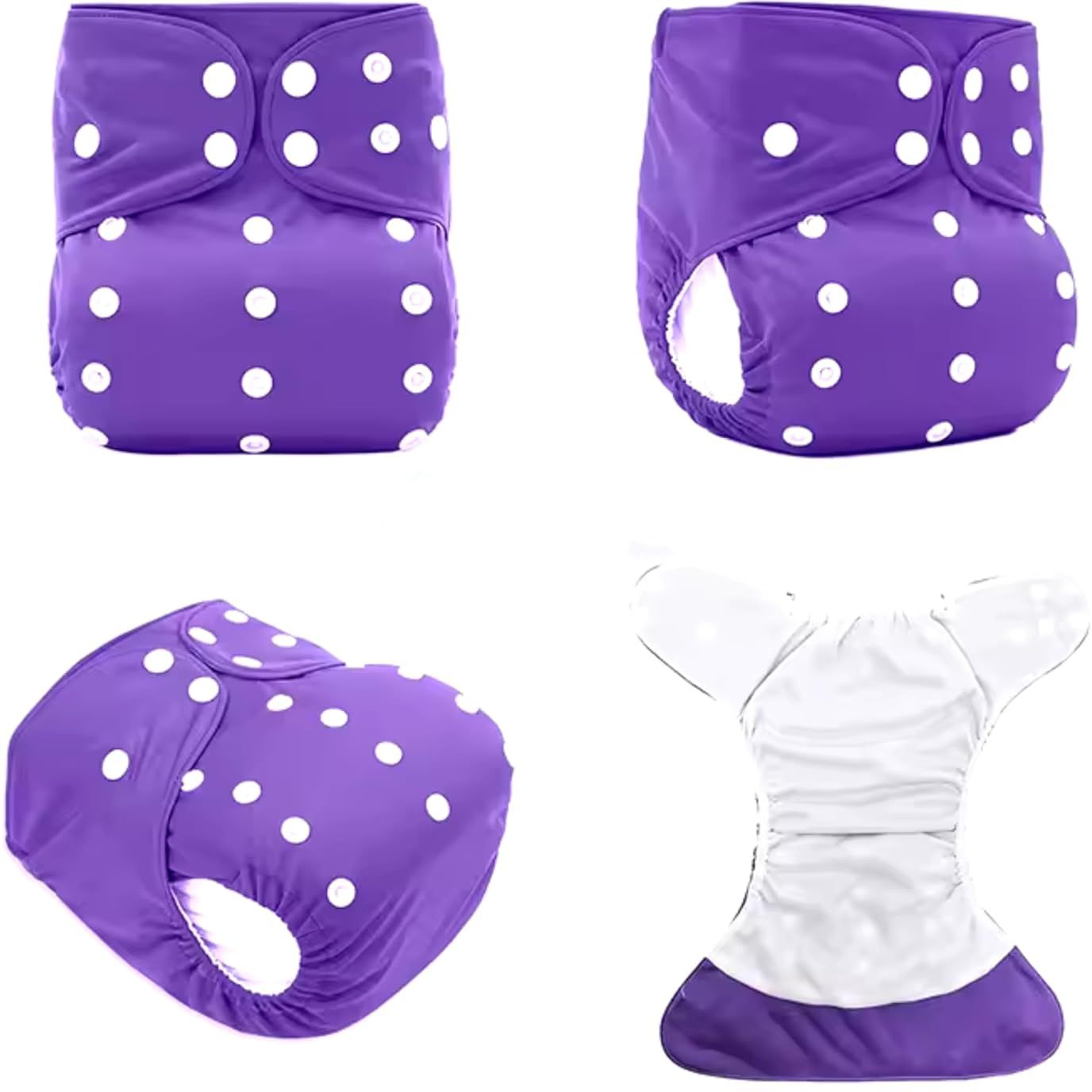 r b enterprises Baby Cloth Diapers 0 To 2 Years | Washable Reusable Diaper with white insert-picture-14